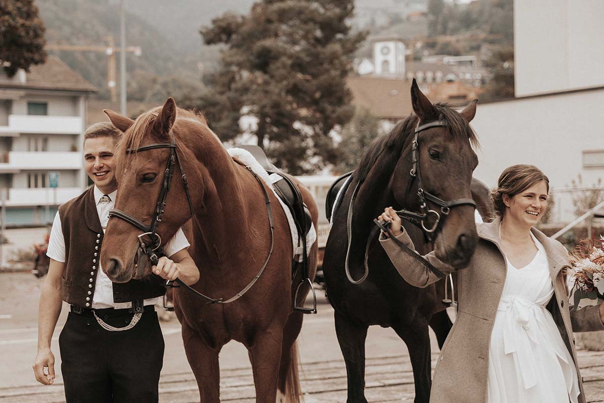 hochzeitsfotografie mit pferden